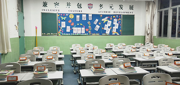 博仕有成新型雙用午休課桌椅，已進(jìn)入眾多學(xué)校